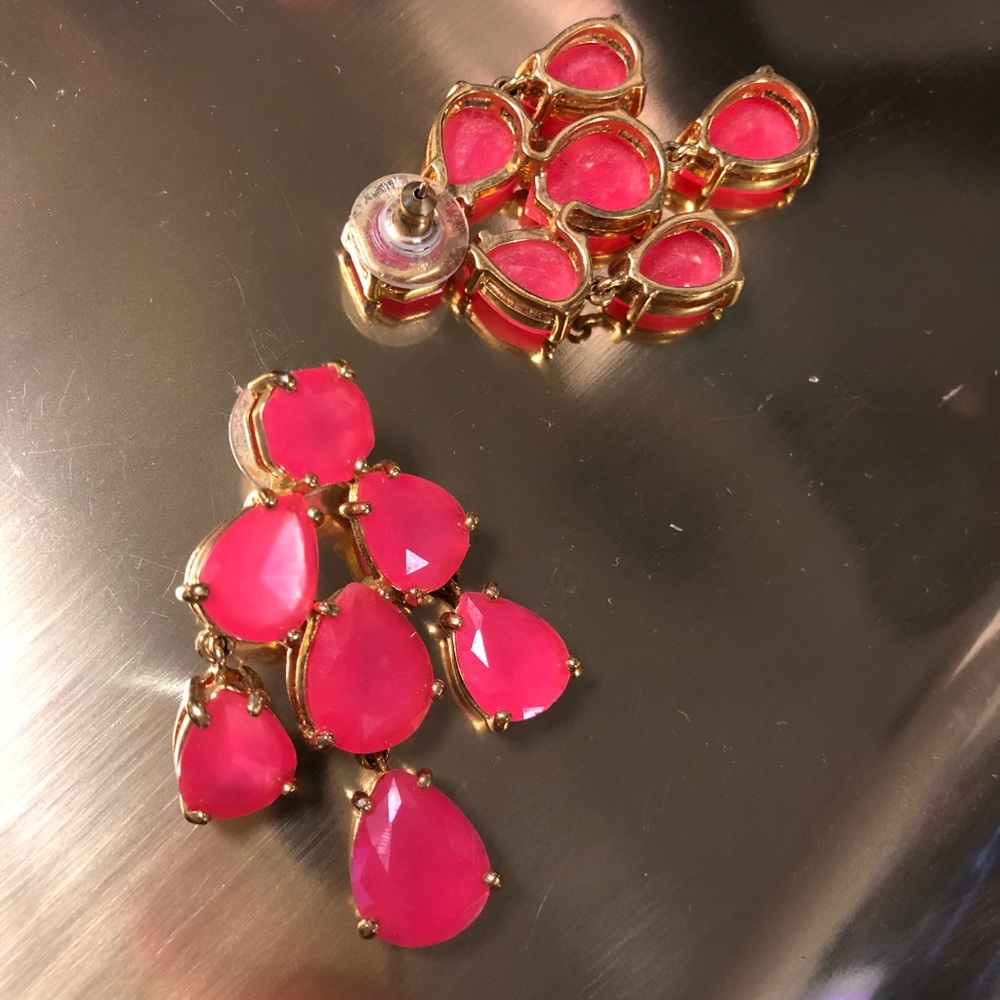 Kate Spade NY Pink Chandelier Earrings